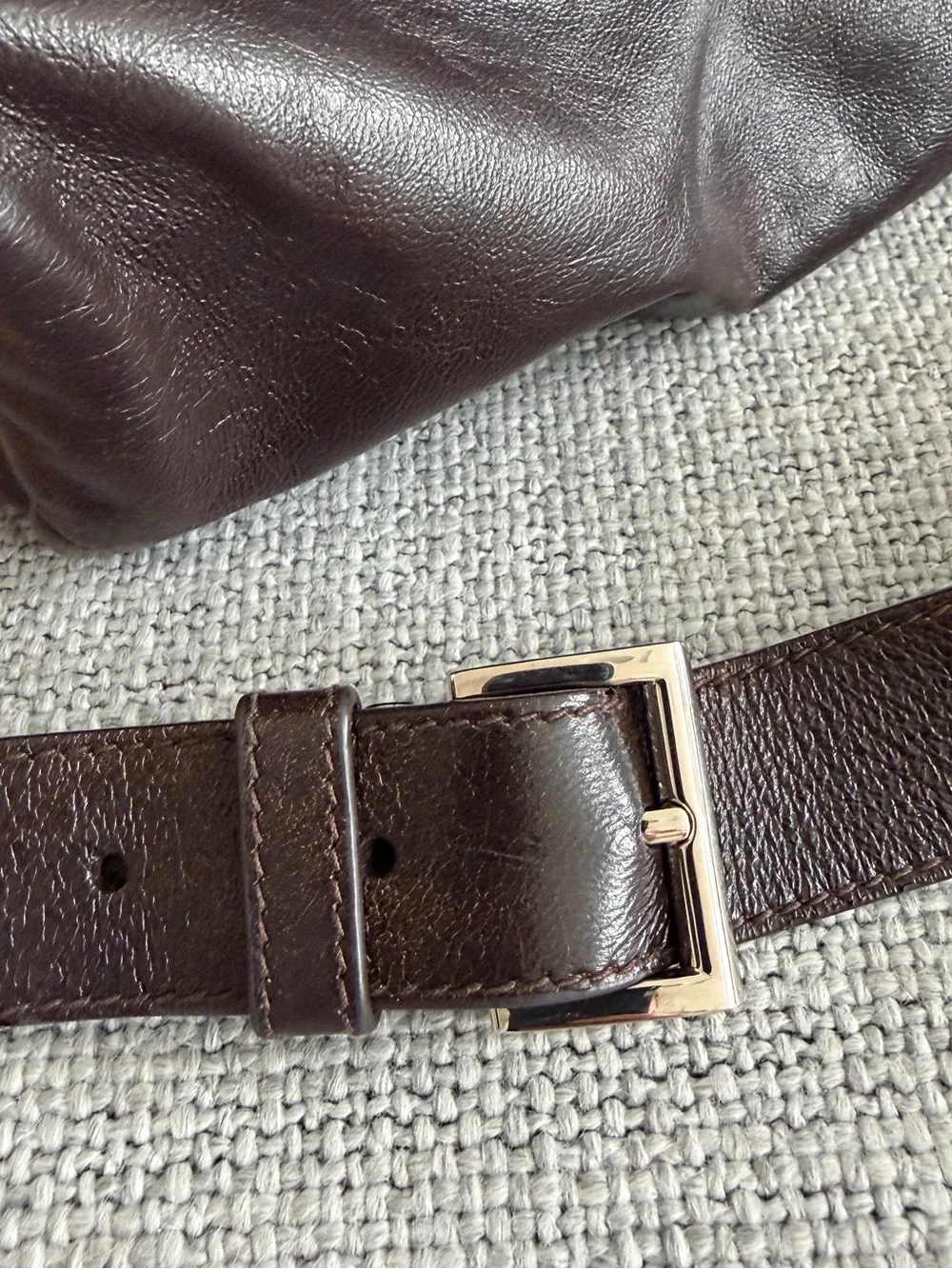 Prada Nappa Leather Shoulder Bag